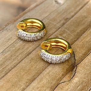 14k Gold & Diamond Earrings